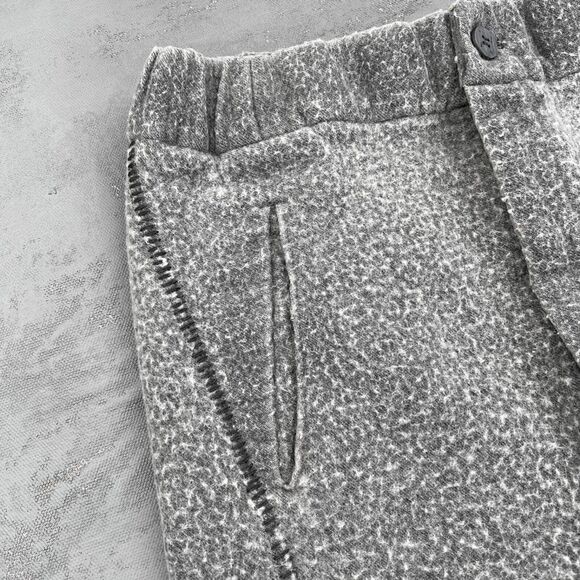 10sei0otto - Dieciseizerootto Felted Wool Drop Crotch Pants Fits Men's XS-S - Picture 7 of 9